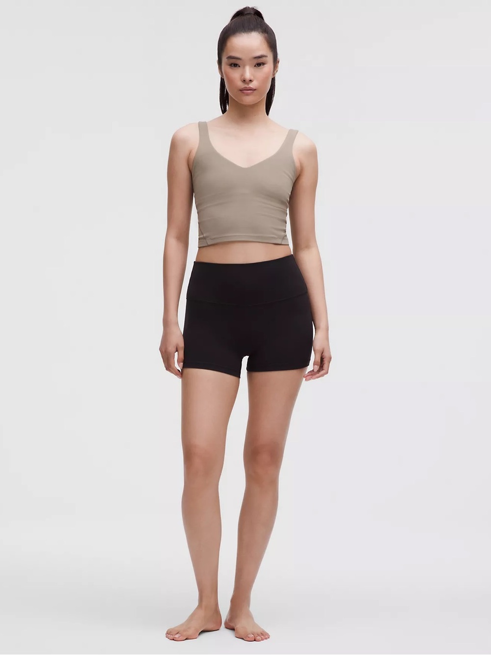 Lululemon Align Tank Top Light Beige Sports Bra